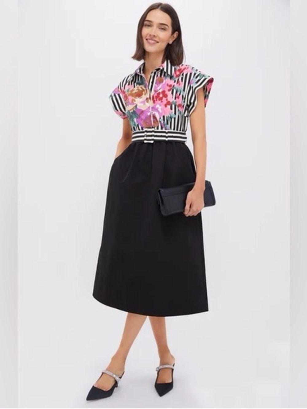 Tuckernuck Chloe Flowering Trellis Dress Size Medium NWOT